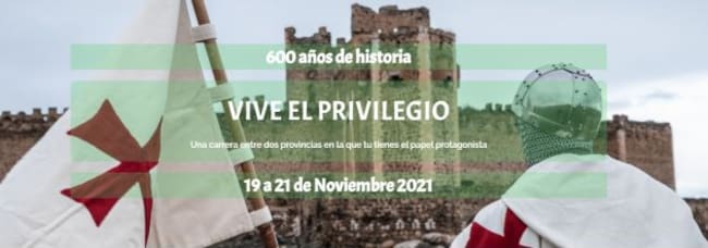 Imagen del cartel de la carrera de ultradistancia que conmemora el hecho histórico