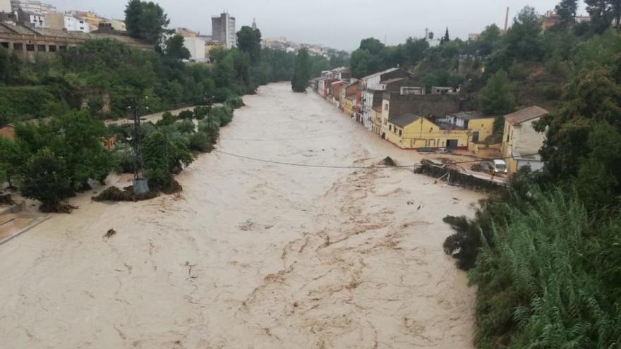 Momentos vividos durante la DANA que afectó al barrio de La Cantereria de Ontinyent.