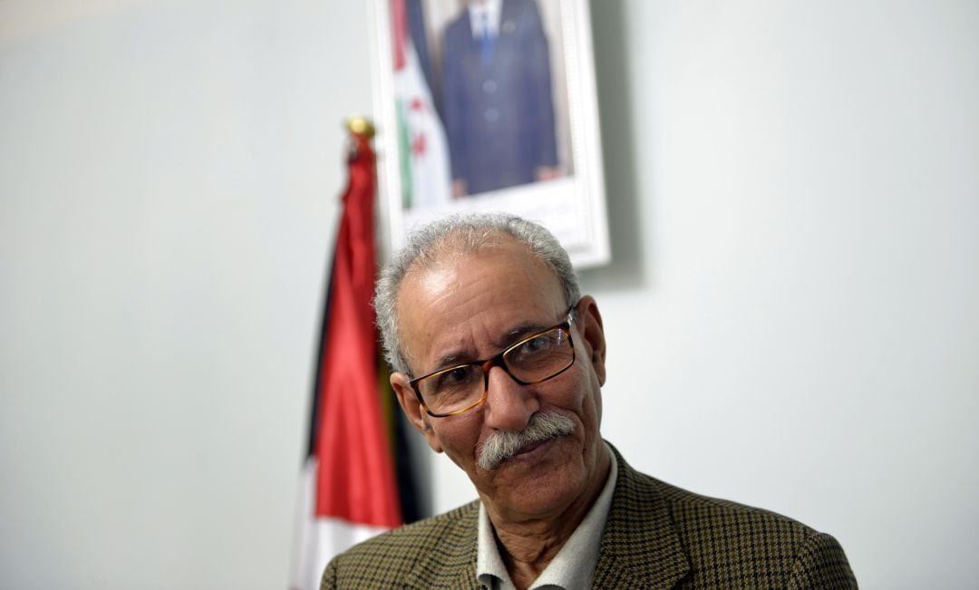 El líder del Frente Polisario, Brahim Ghali.