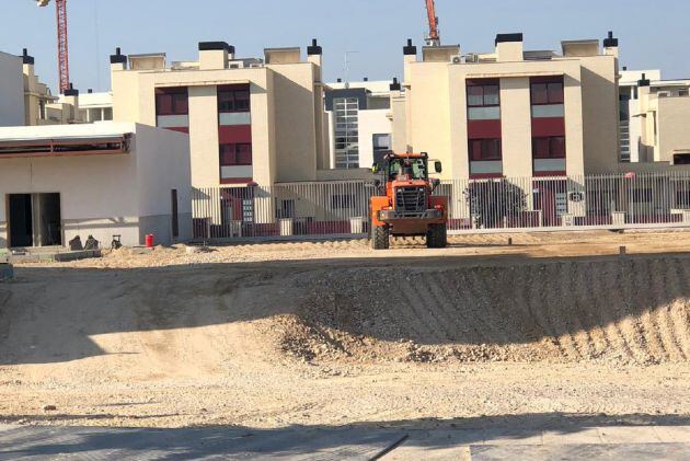 Obras del colegio Valdespartera 3