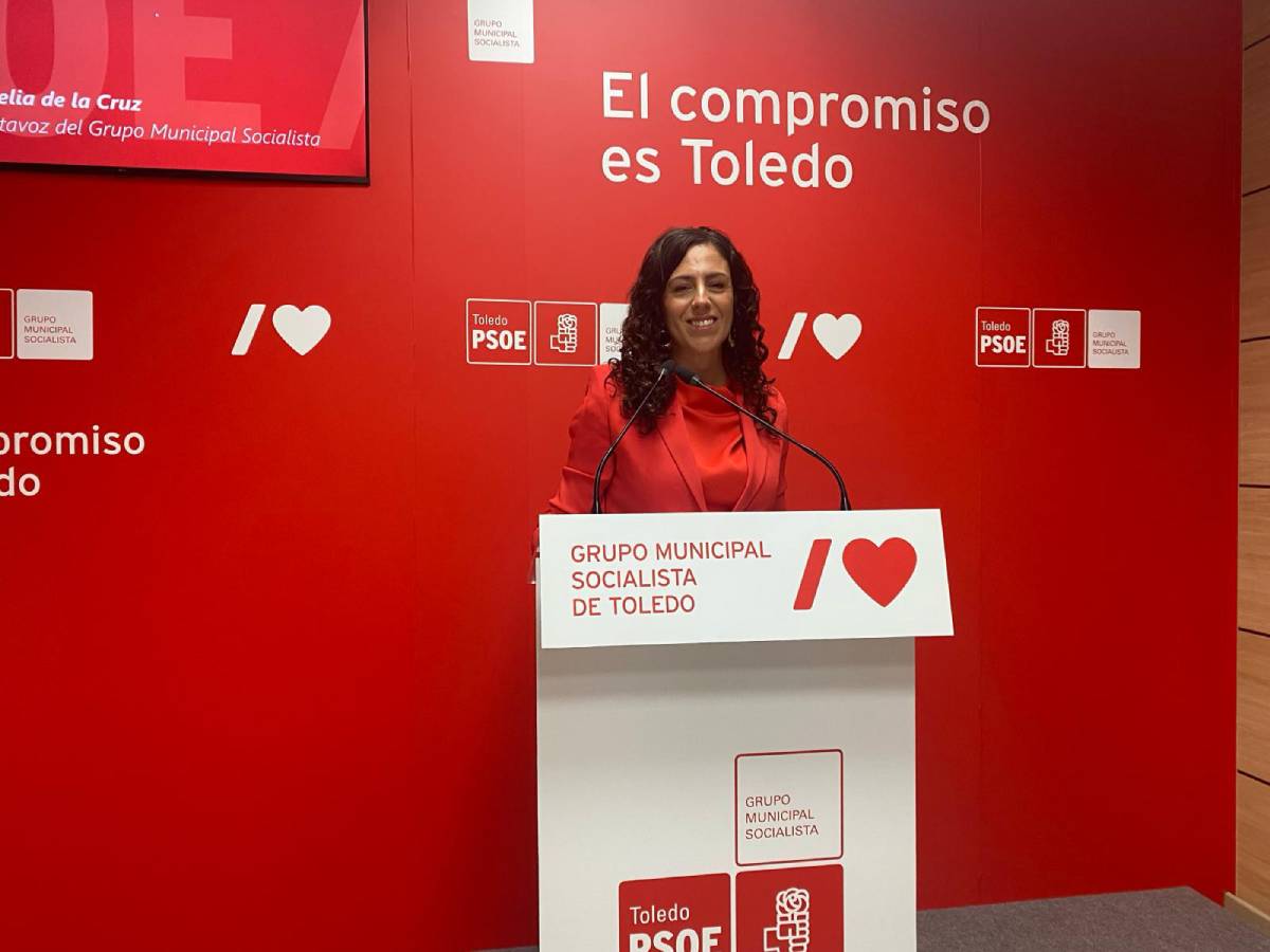 La portavoz del Grupo Municipal Socialista en Toledo, Noelia de la Cruz