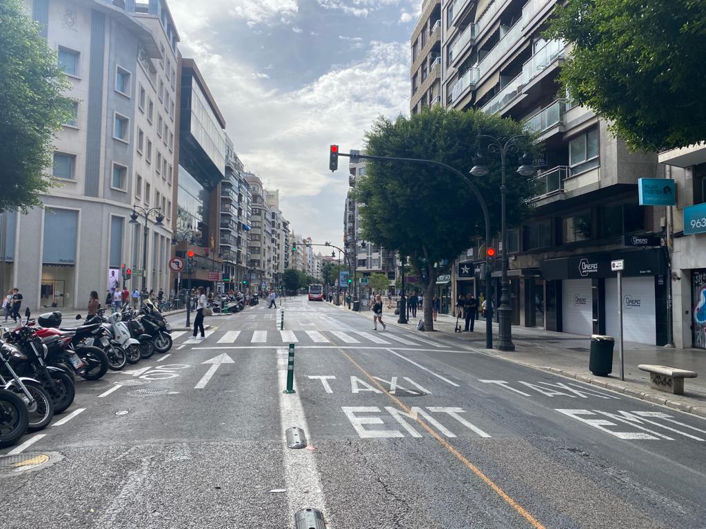 Cámaras de Inteligencia Artificial en la calle Colón de València