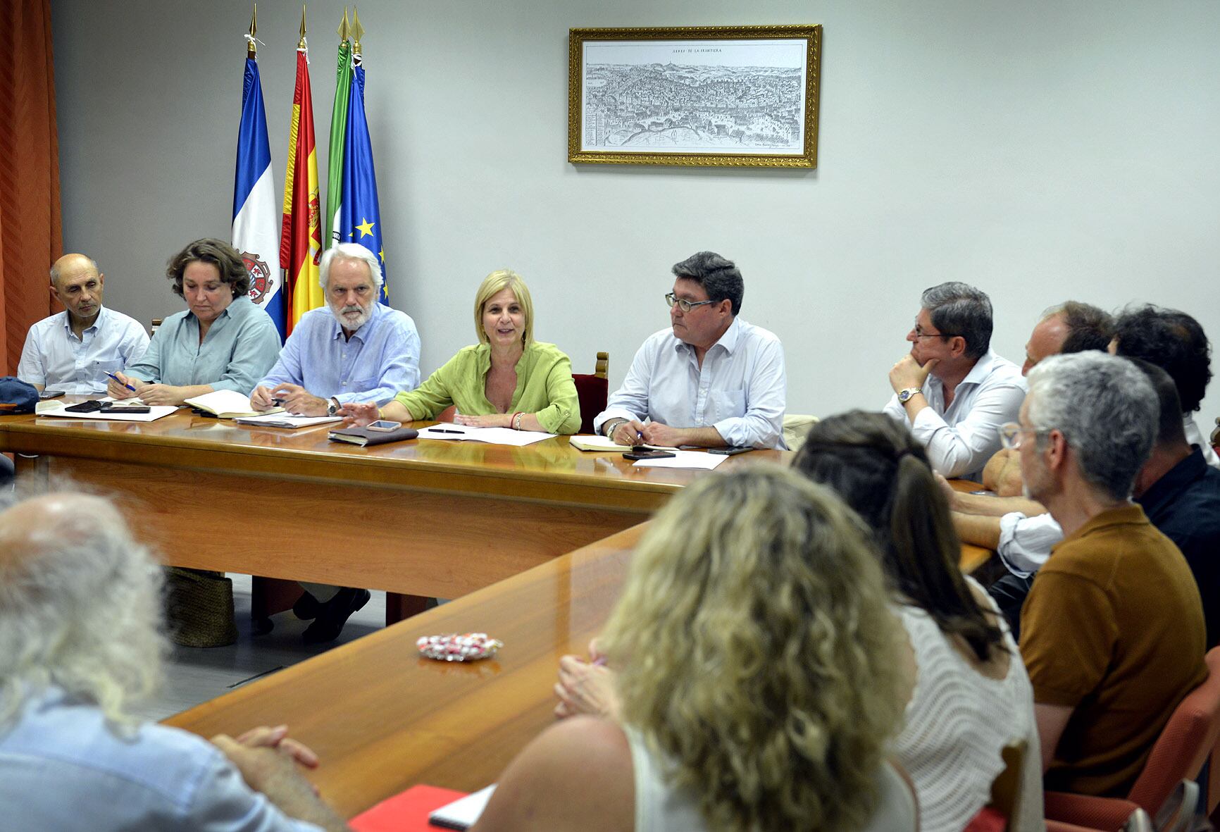 Reunión con los vecinos del Centro Histórico de Jerez