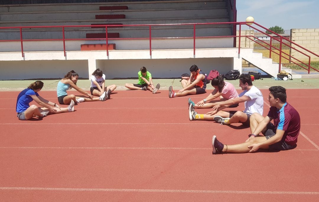 Los atletas toresanos vuelven a entrenar