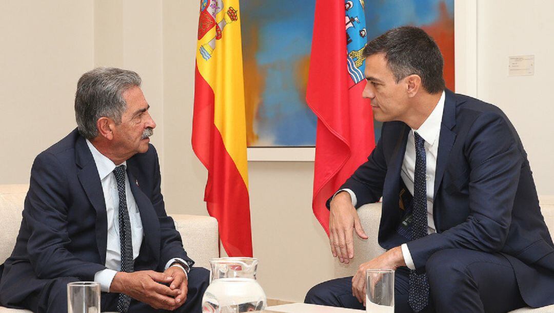 Pedro Sánchez y Miguel Ángel Revilla