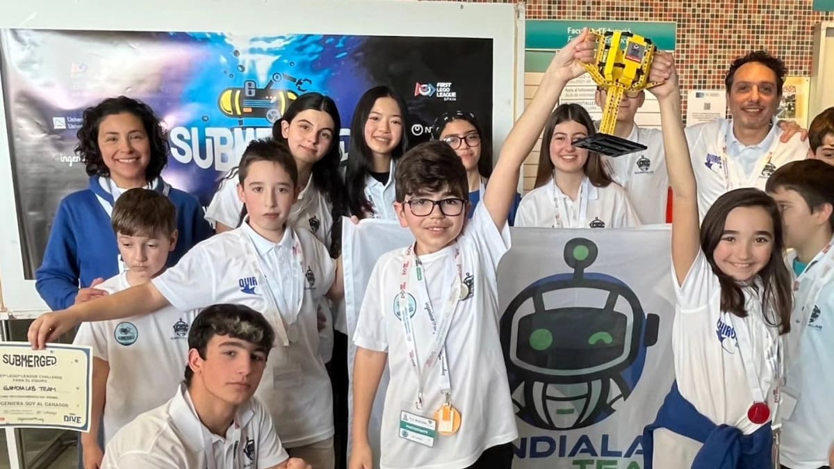 El equipo de GandiaLab acudirá a la competició nacional de robótica