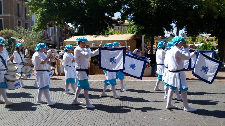 Los desfiles han estado presentes todos los días en la Feria Imperiales y Comuneros 