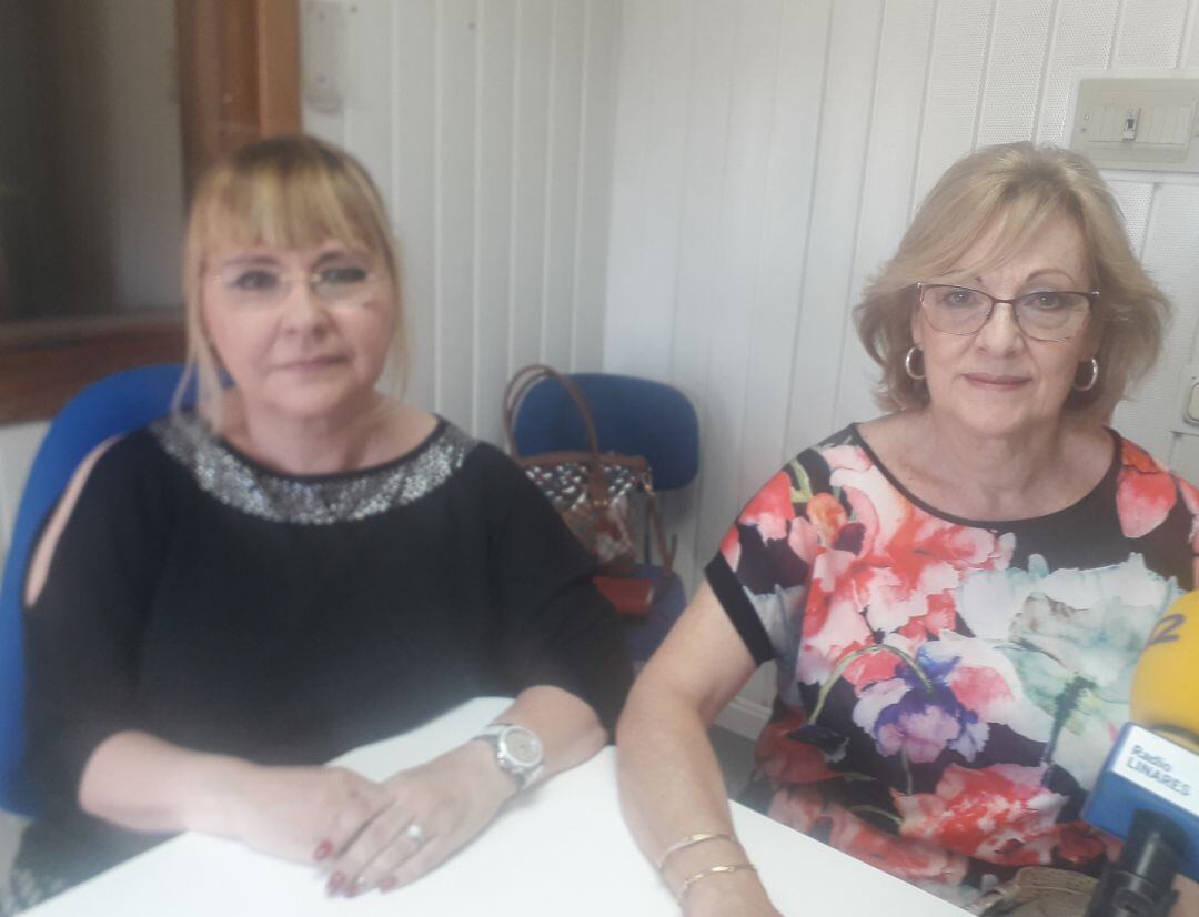 Mari Carmen Soria y María Dolores Casado.