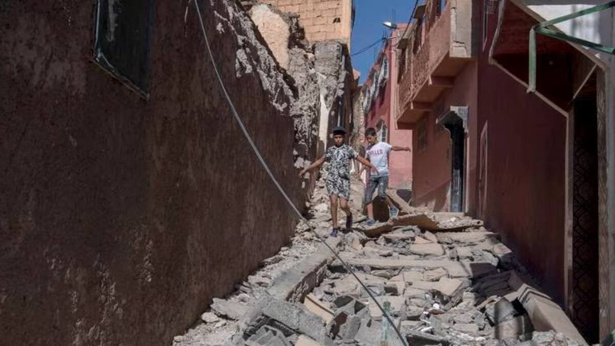 Marroquíes en Zaragoza: "Mi familia está bien pero me da mucha pena hay muchos muertos"