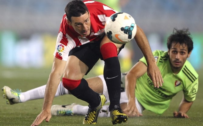 El delantero fue uno de los más destacados frente a Osasuna