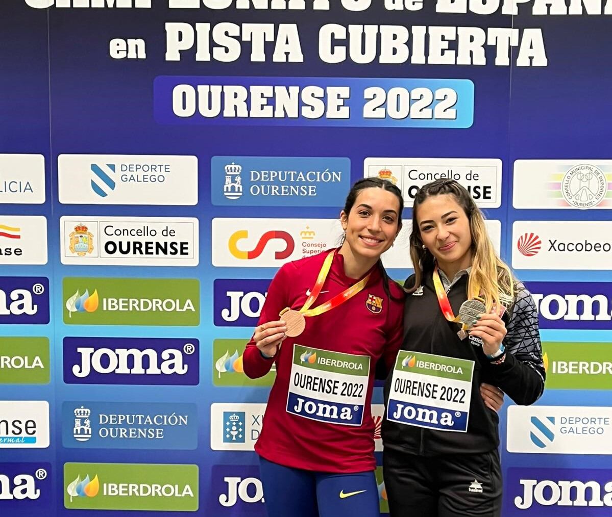 Eva Santidrián y Lucía Carrillo