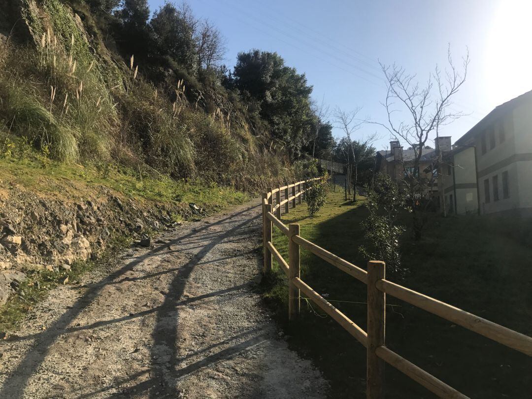 El camino de Chinchapapa permite acceder al monte Cueto y a La Loma.