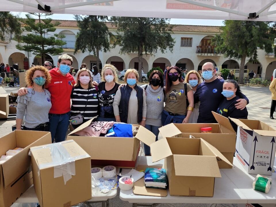 El Albujón se solidariza con Ucrania