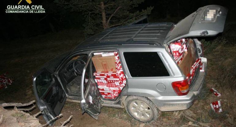 Tabac comissat el passat 15 de gener a una pista forestal propera a la frontera hispanoespanyola de l'Alt Urgell