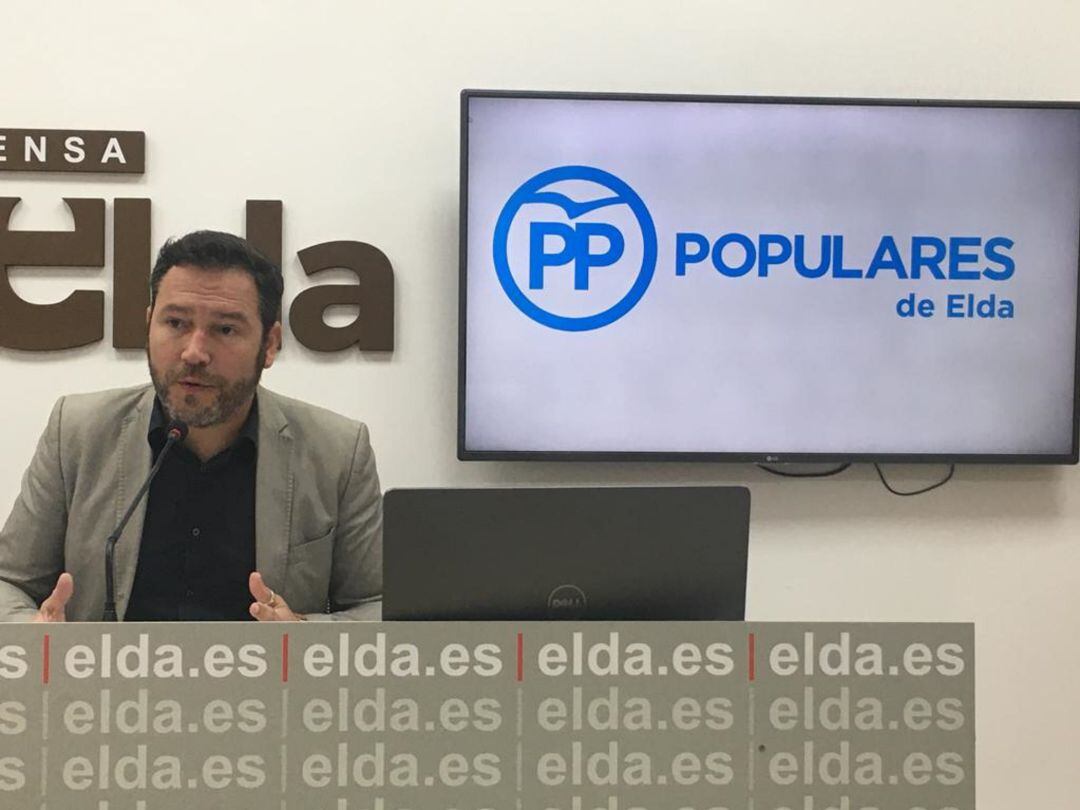 Fran Muñoz, concejal del PP en Elda