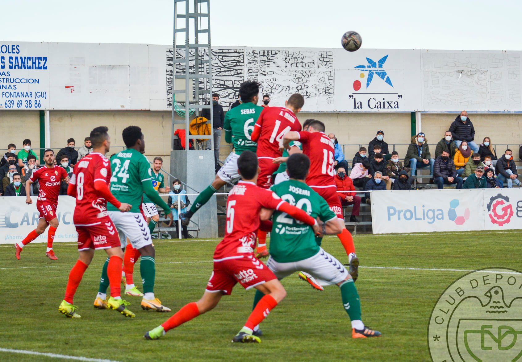 Imagen del partido Marchamalo 1 Real Murcia 1 FOTO: CD Marchamalo