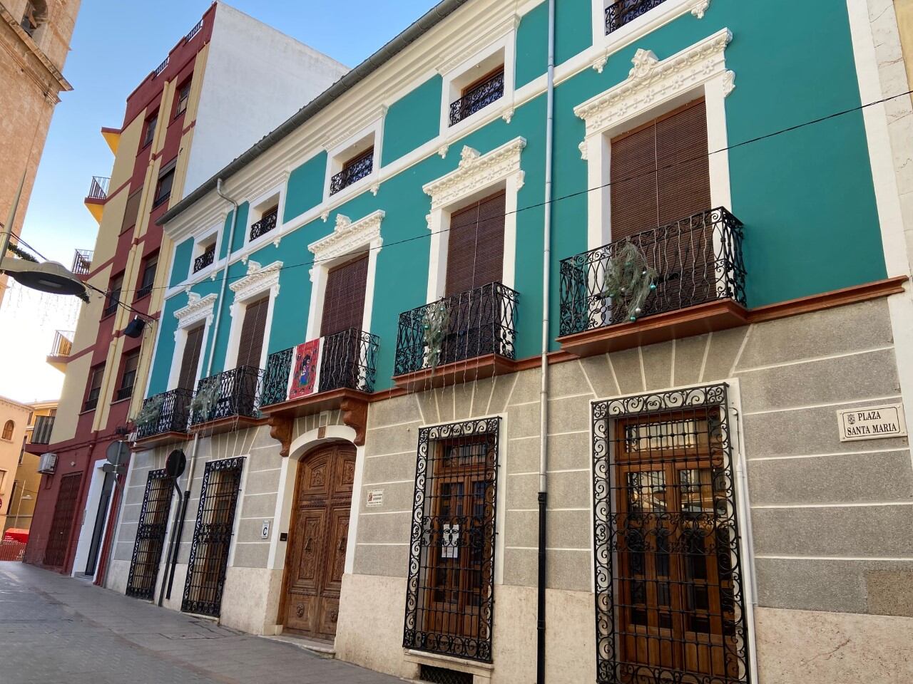 Fachada de la sede de la Comparsa de Maseros