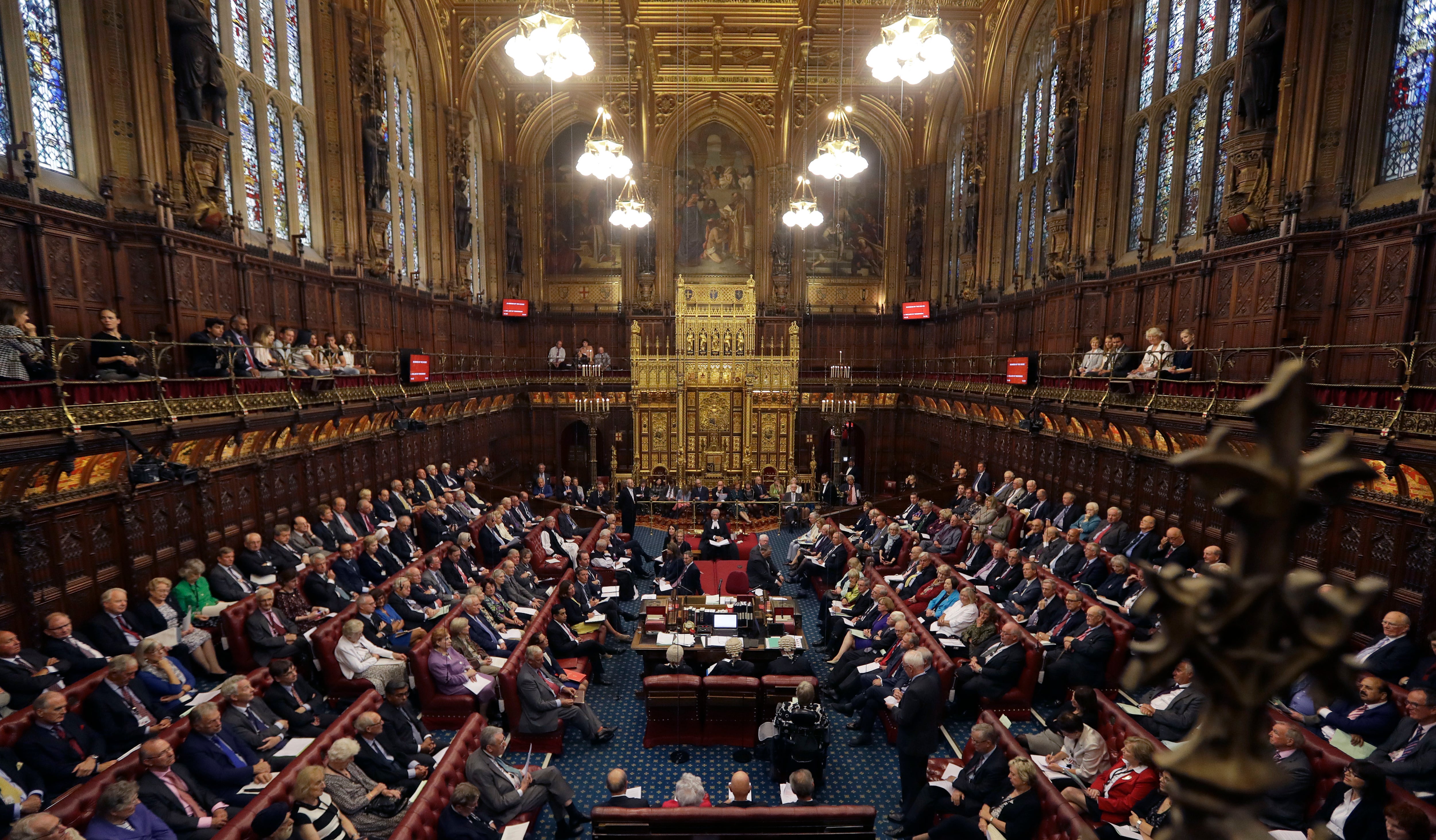 El Parlamento británico.