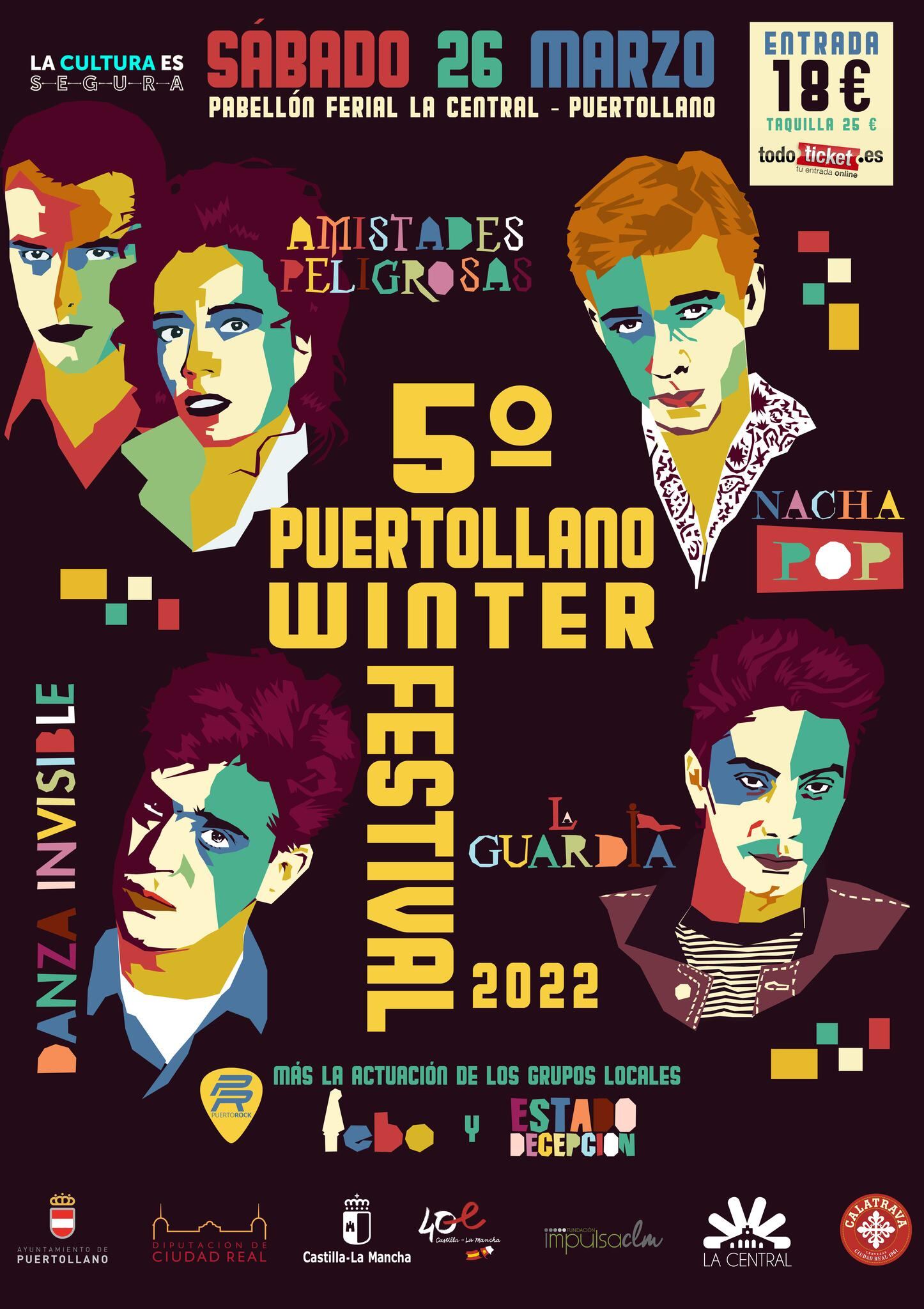 Cartel Puertollano Winter Festival 2022 de Puertollano