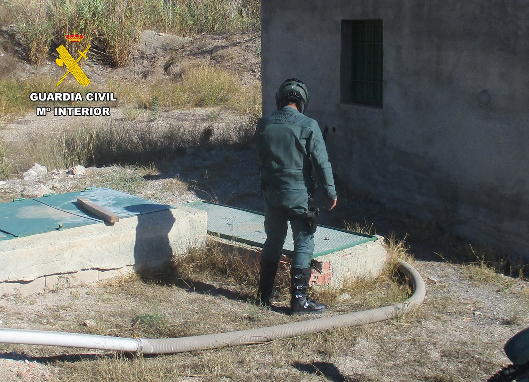 Pozo ilegal en Puerto Lumbreras