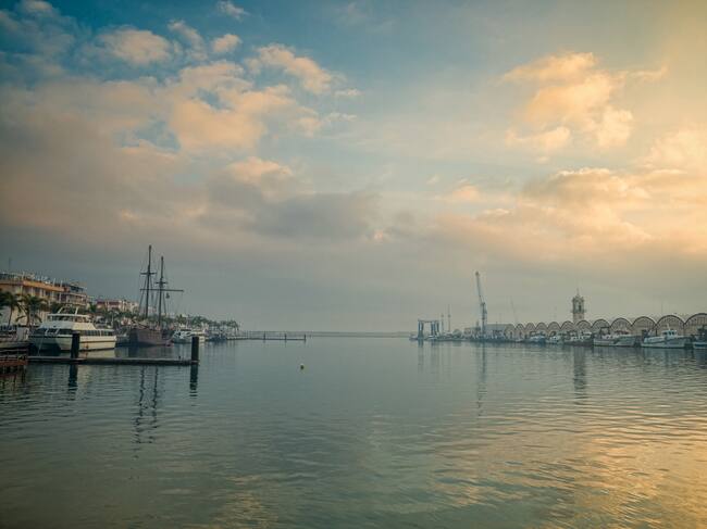Imagen de archivo del puerto de Gandia
