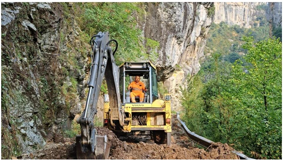 Vuelve a abrirse la carretera del Cañón de Añisclo tras los desprendimientos.