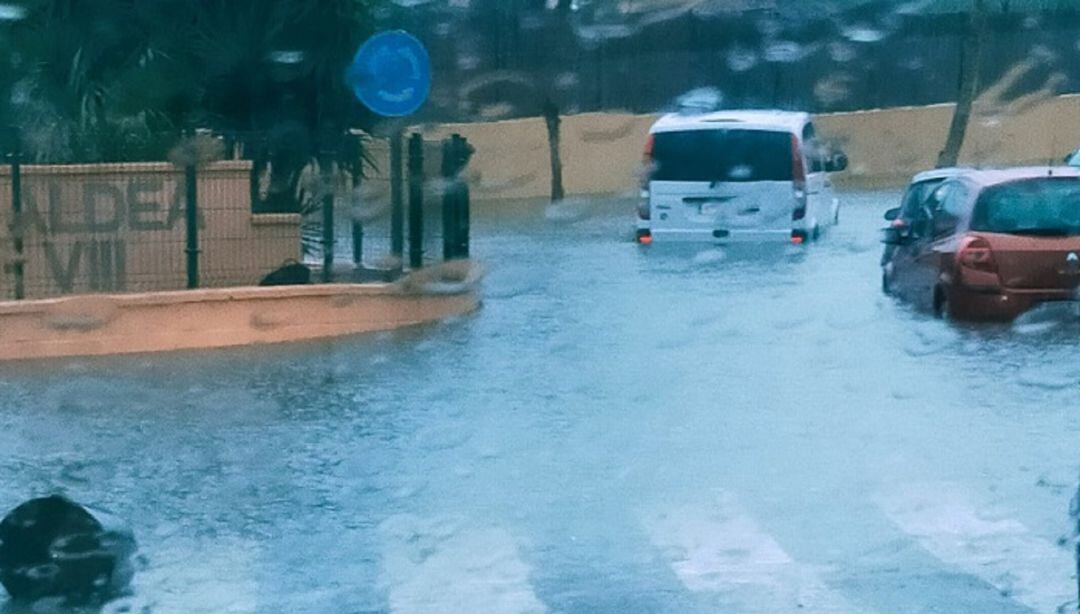 Incidencias por el agua en Algeciras.