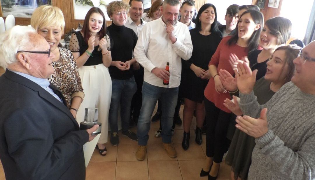 104 años del ilicitano Constantino Roldán