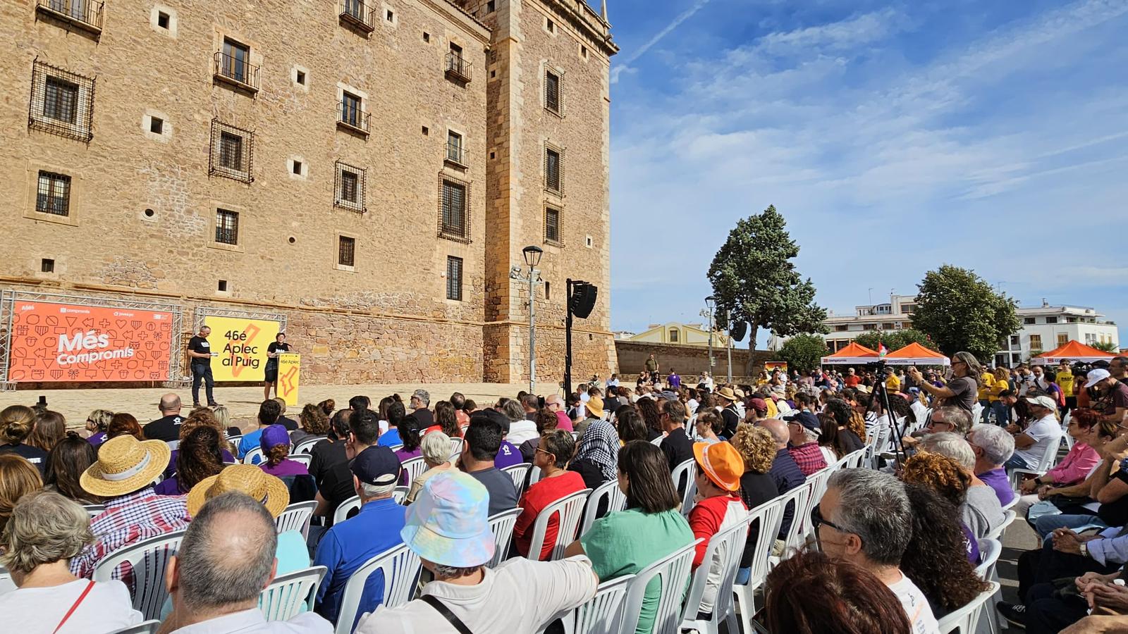 Més-Compromís ha celebrado este domingo el Aplec del Puig, el tradicional encuentro del nacionalismo valenciano.