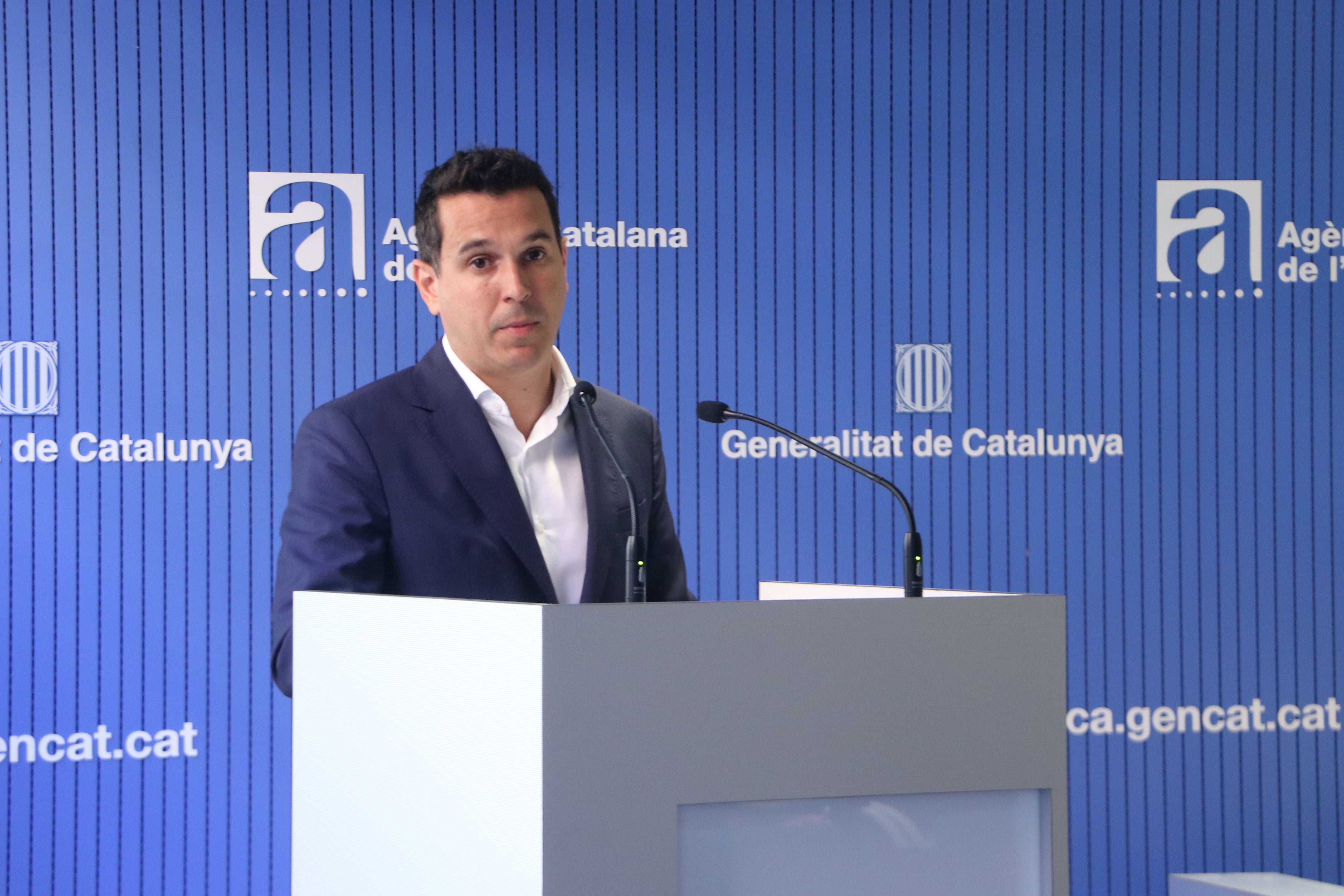 El director de l&#039;Agència Catalana de l&#039;Aigua (ACA), Samuel Reyes