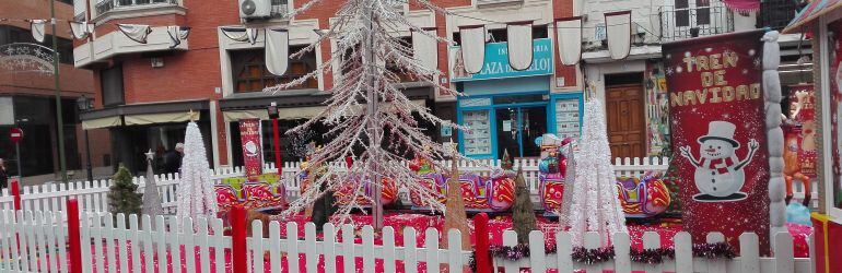 Decoración Navideña en la Plaza del Reloj