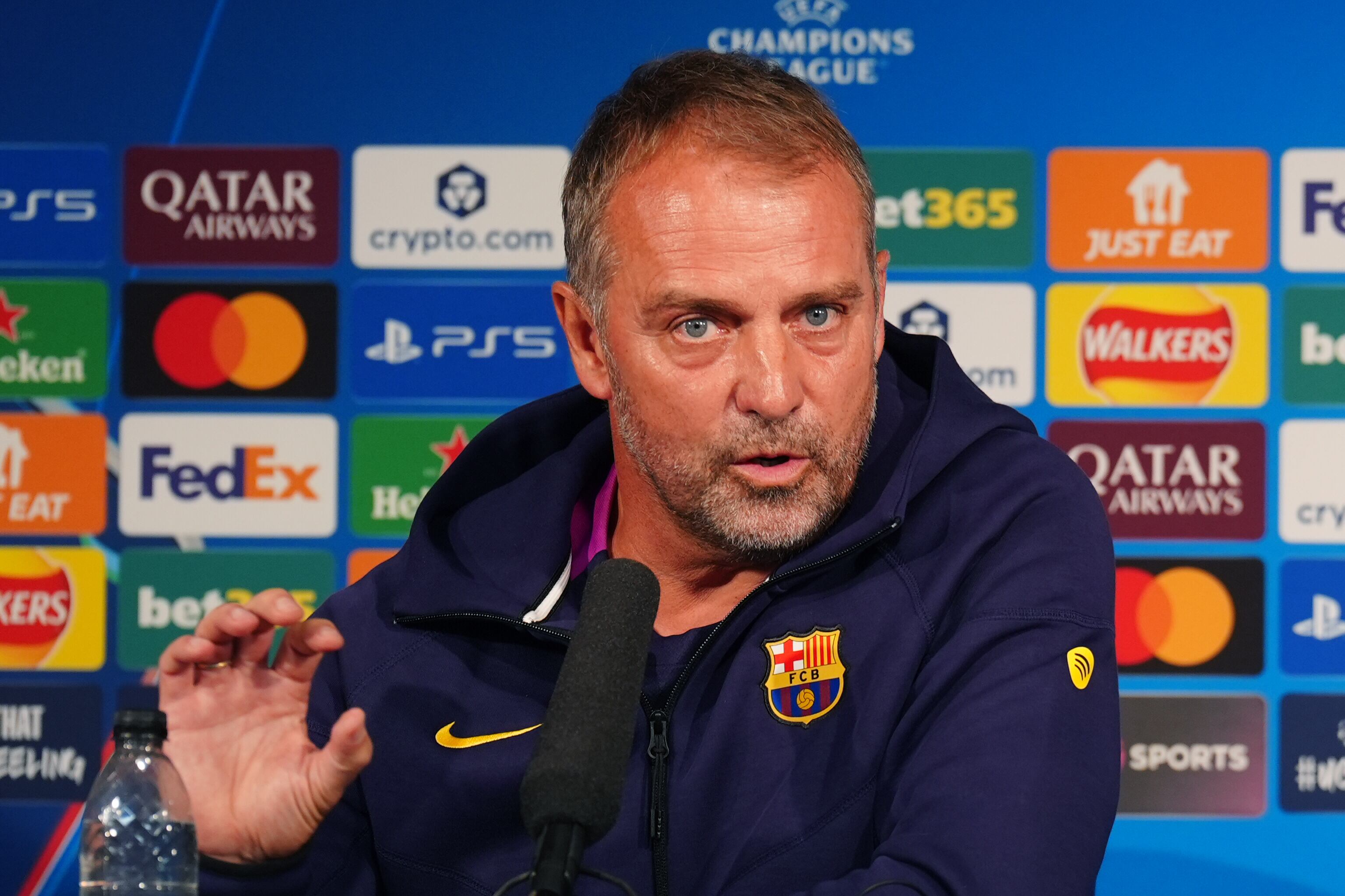 Hansi Flick, entrenador del FC Barcelona