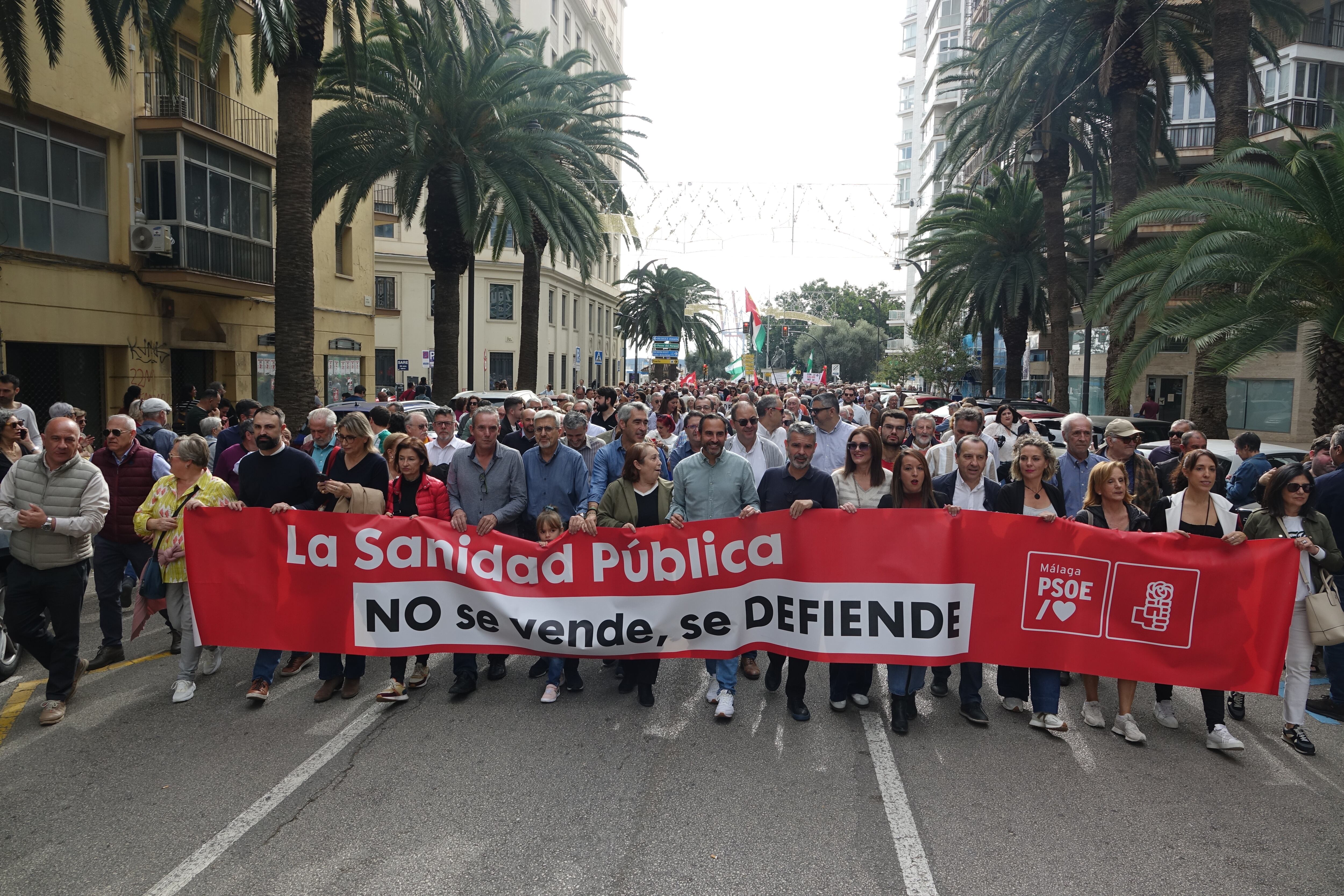 Cabecera de la manifestación