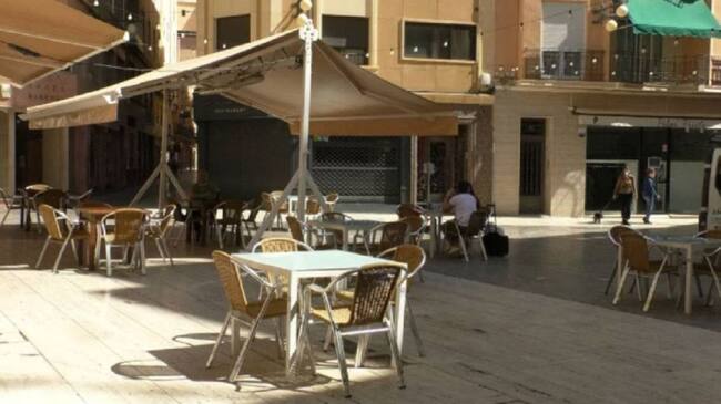 Terraza de un establecimiento