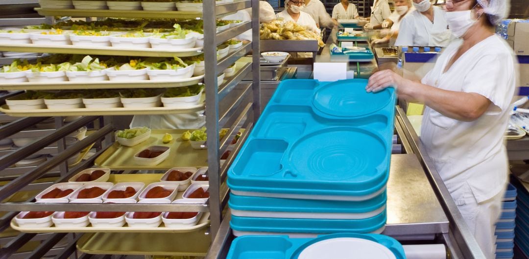 Cocina de un hospital (Recurso)