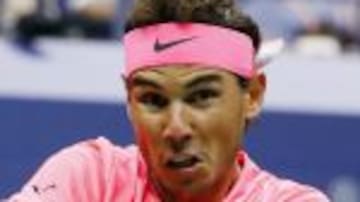 Nadal inventa un golpe que parecía físicamente imposible