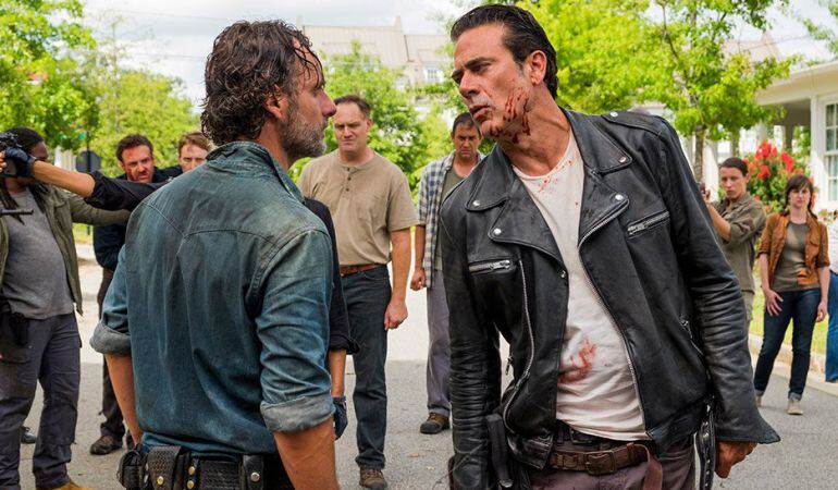 Secuencia de la séptima temporada de &#039;The Walking Dead&#039;