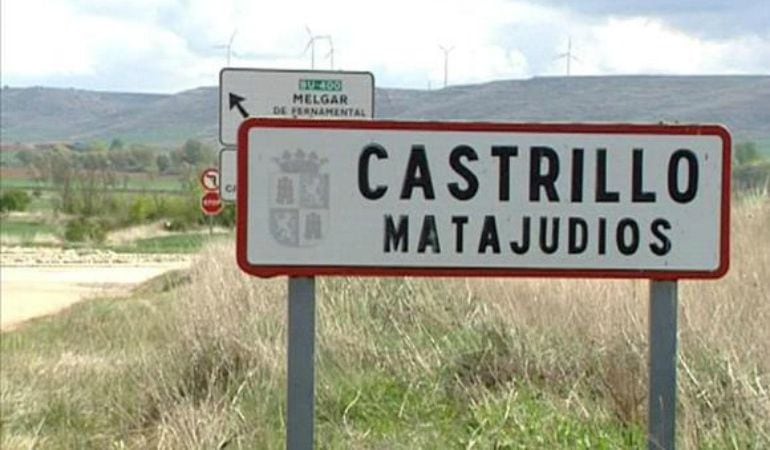 Señal de Castrillo de Matajudíos.