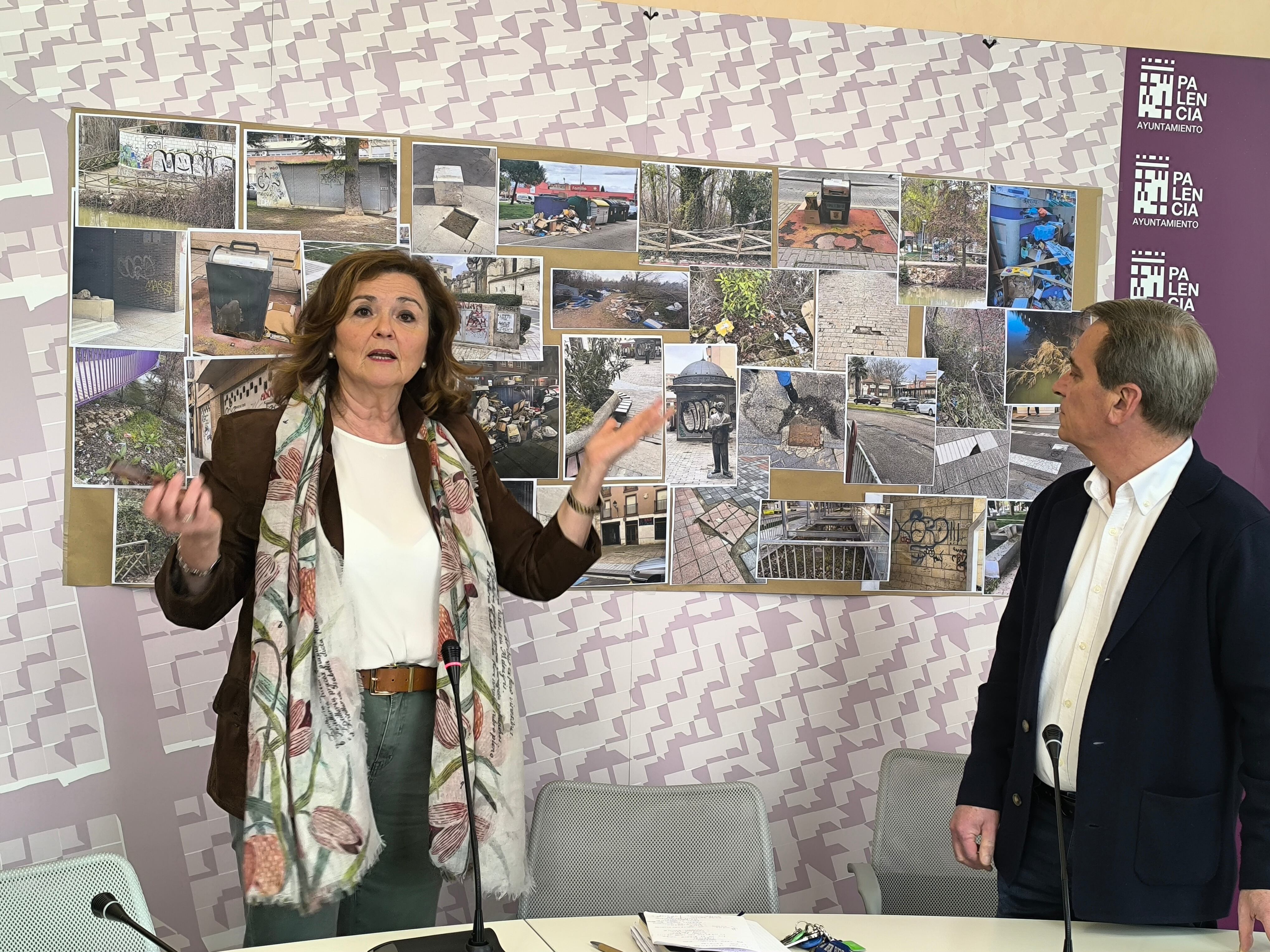 Sonia Lalanda y Emilio Polo de Vox Palencia