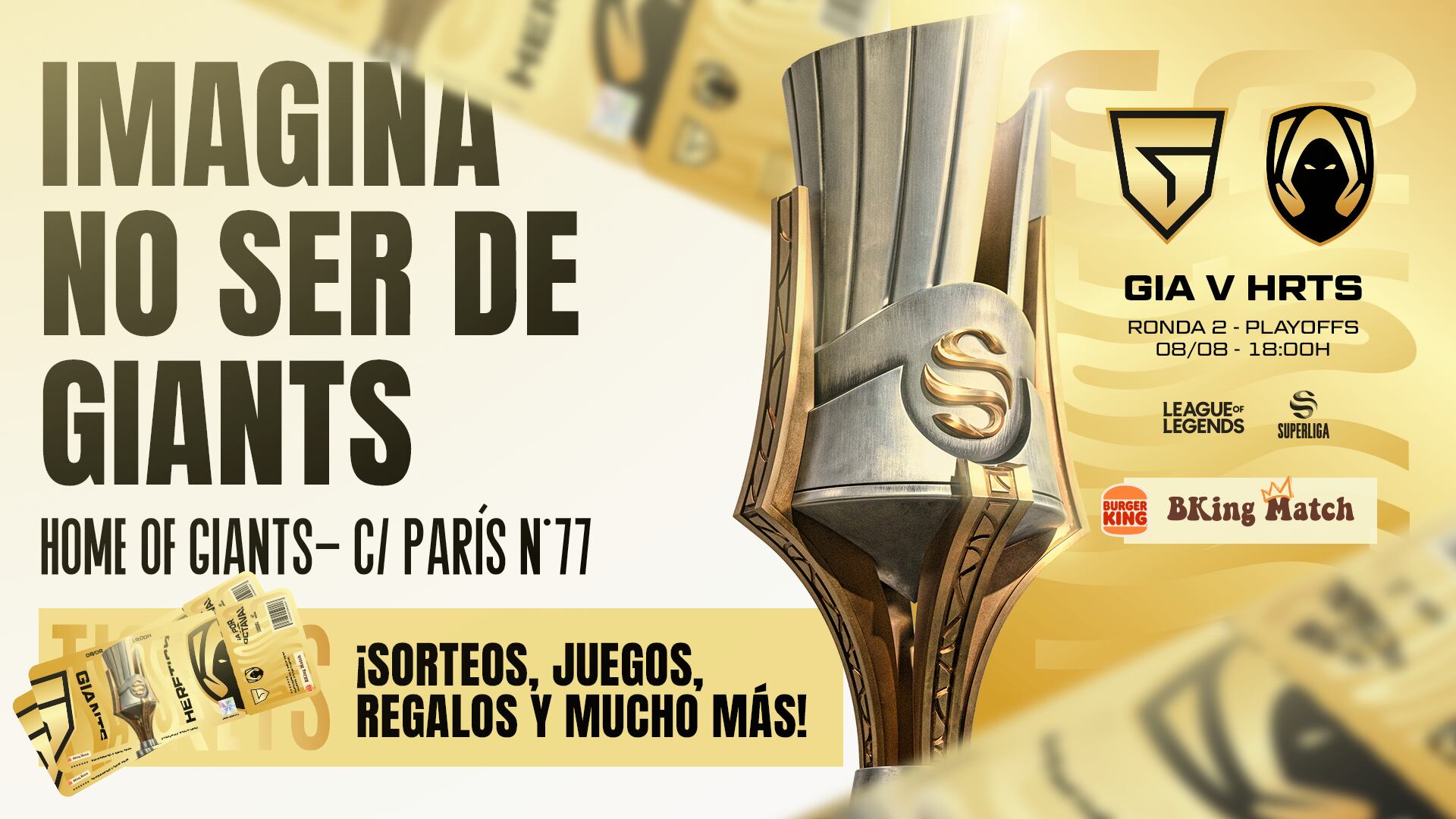 Un Home of Giants a reventar buscará el pase a la final de la Superliga frente a Heretics