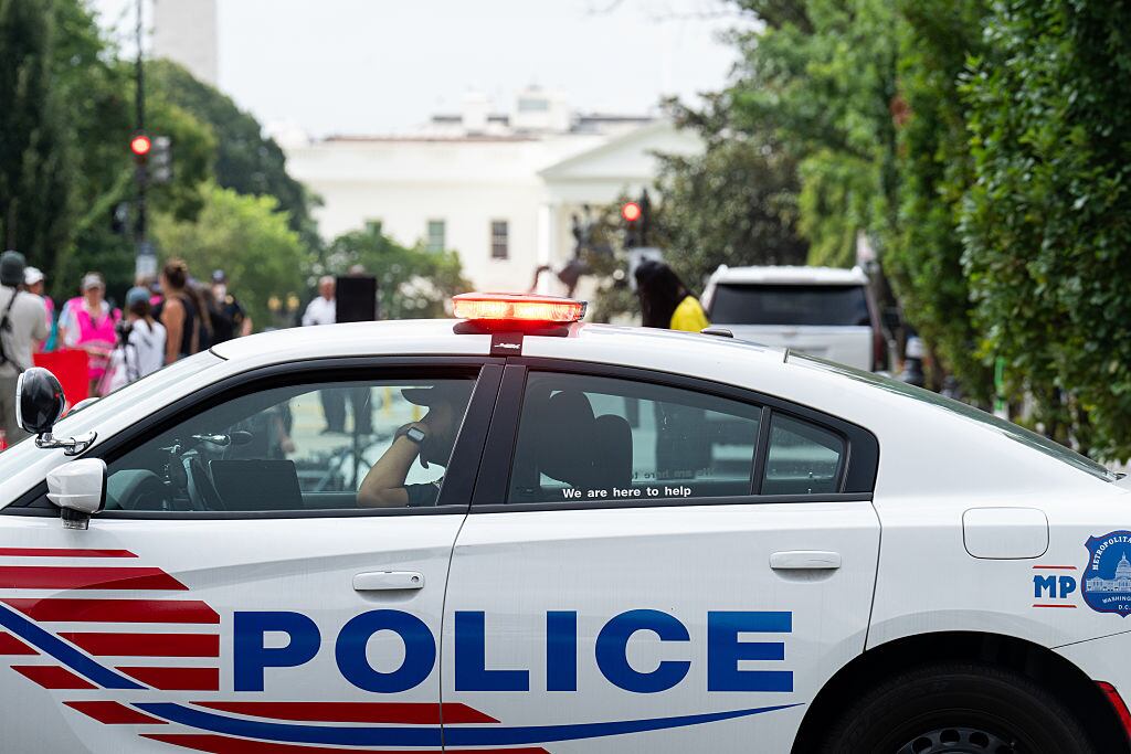 Un coche patrulla del Departamento de Policía Metropolitana de Washington