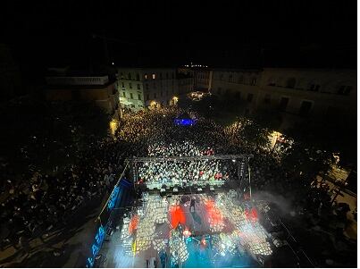 Los conciertos de San Mateo en Monzón, llenos de público