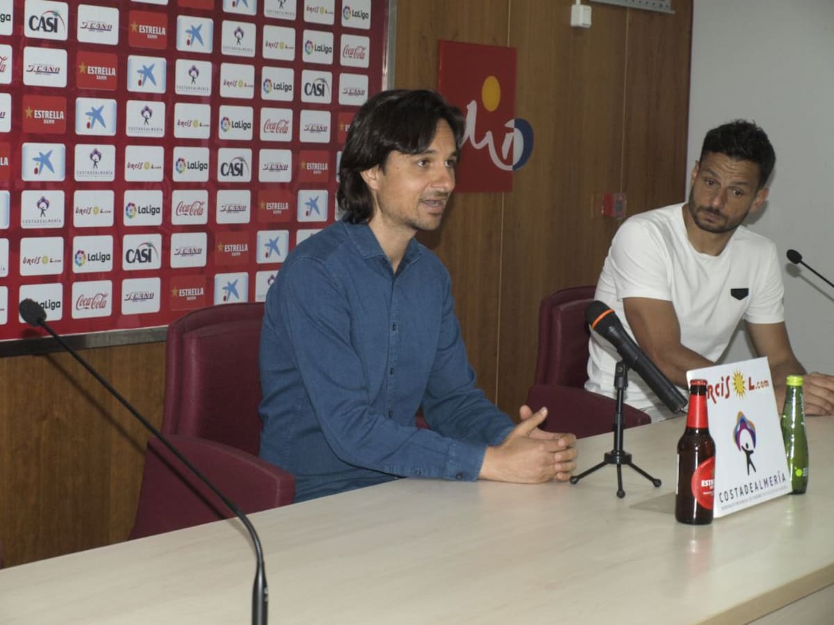 Ibán Andrés: "El Almería no se va a desmoronar"