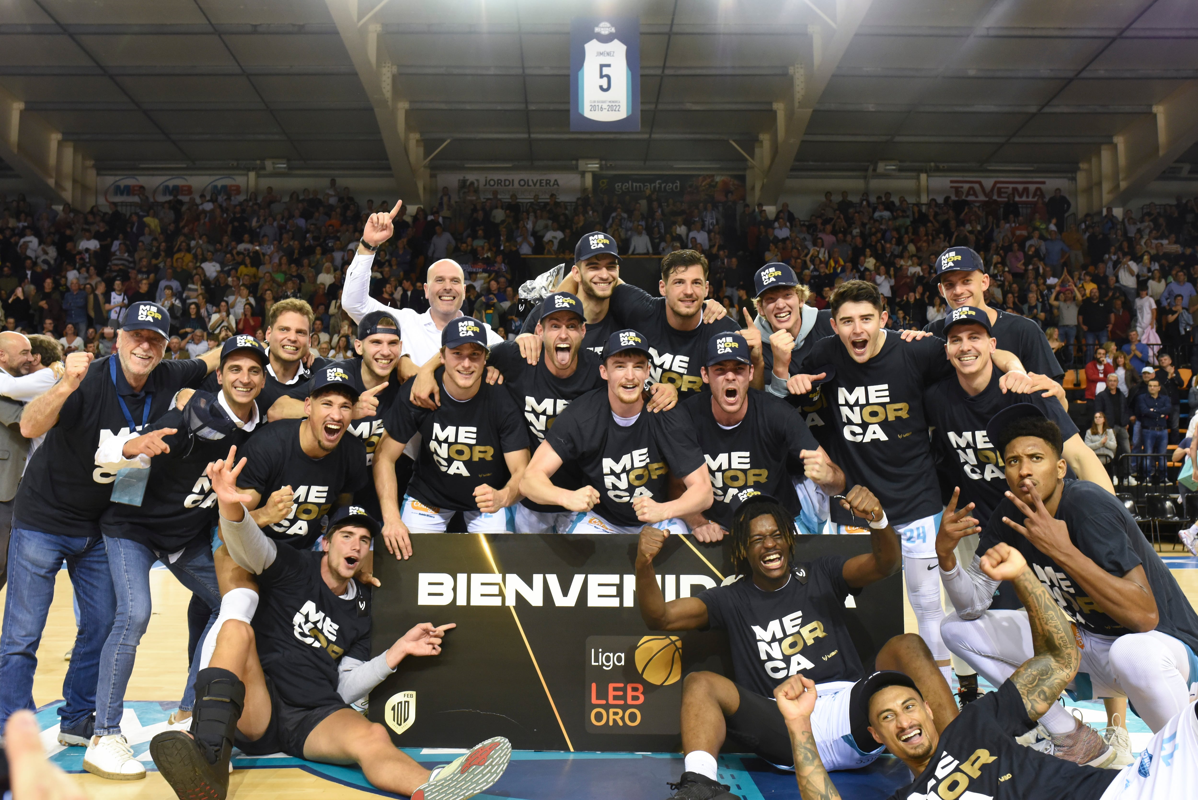 MENORCA, 21/05/2023.- El Hestia Menorca es nuevo equipo de LEB ORO tras volver a ganar este sábado, en el partido de vuelta de las semifinales del playoff, al CB Rioverde Clavijo por 67 a 61. EFE/David Arquimbau Sintes
