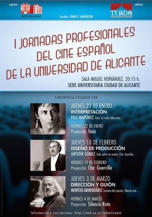 Jornadas Profesionales de Cine Español de la Universidad de Alicante