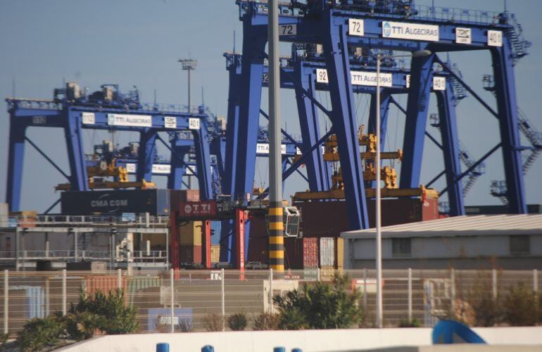 Terminal de TTIA en el puerto de Algeciras