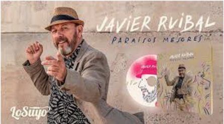 Javier Ruibal. Portada del disco Paraisos mejores