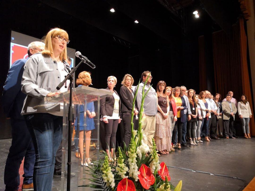 La recién elegida presidenta de la FSMCV, Daniela González