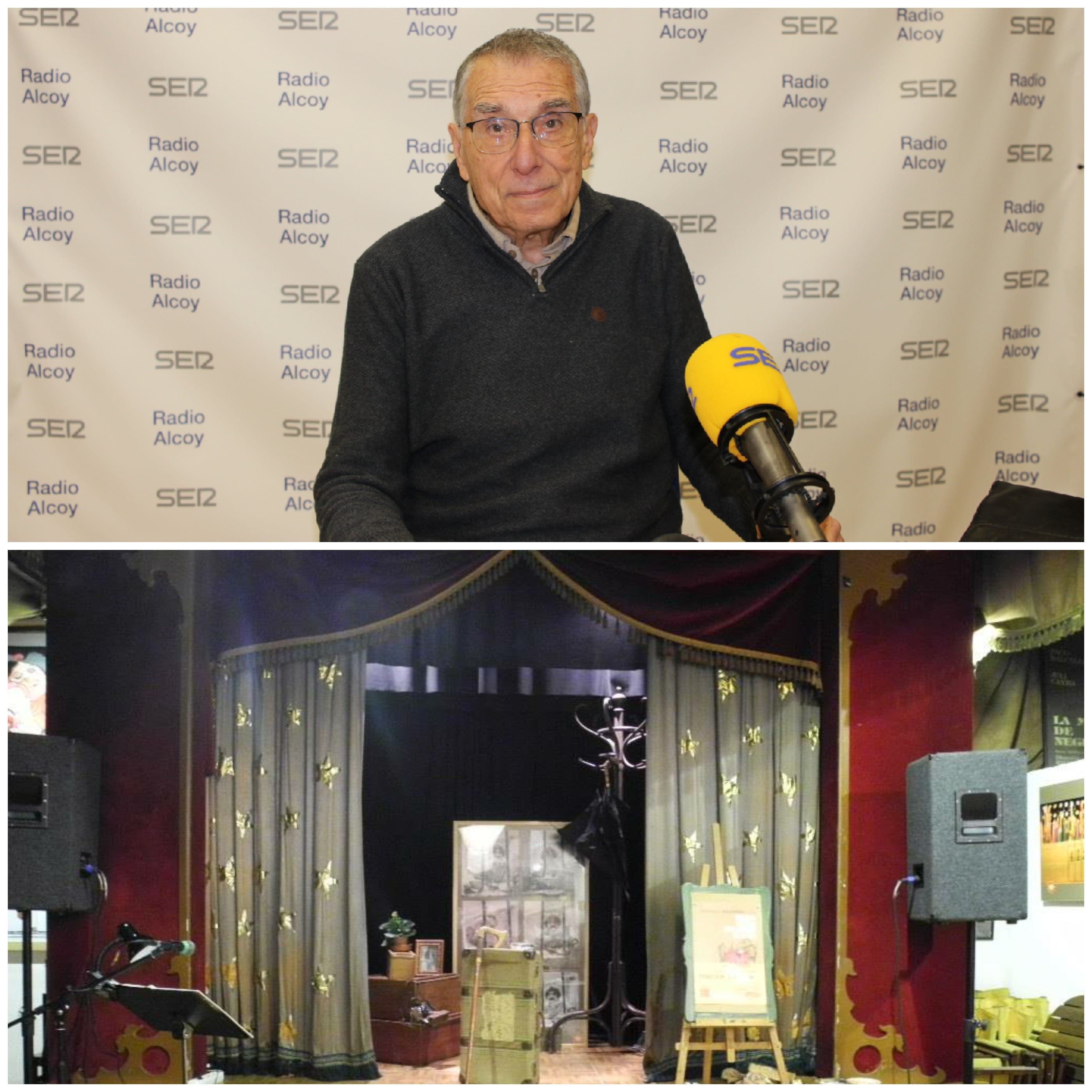 Àngel Beneito y el Pub l'Escenari recibirán els Premis 9 d'Octubre d'Alcoi de 2025.