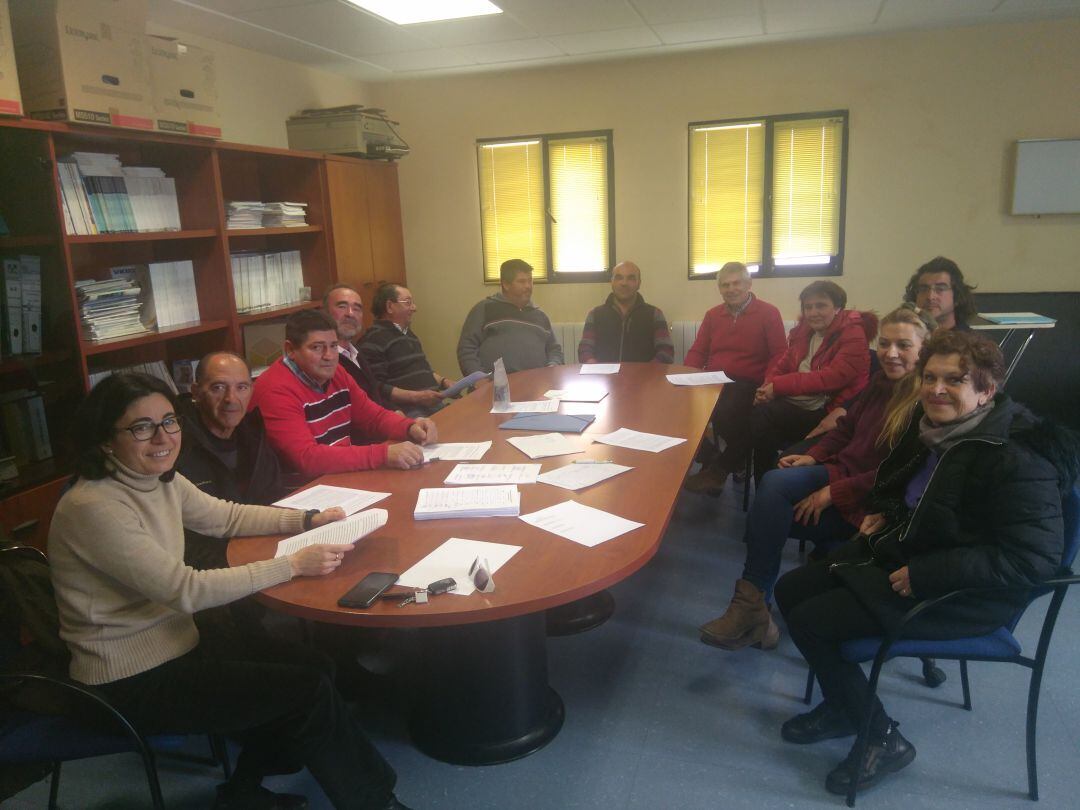 Imagen de la reunión del Consejo de Salud de la zona básica de Riaza